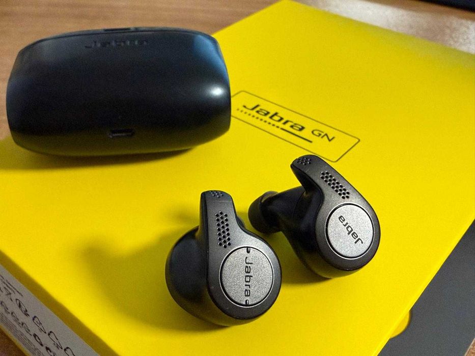 Casti bluetooth Jabra Elite 65t Titanium Black