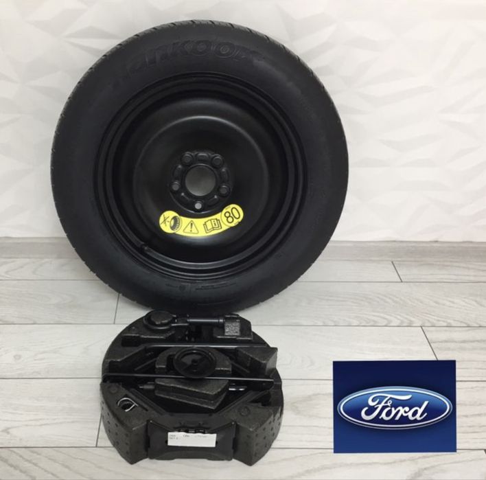 Kit Roata Rezerva Slim Ford 5x108 R16 Cric, Cheie Roti