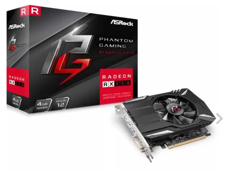 Radeon RX 550 4GB GDDR5 (Phantom Gaming)