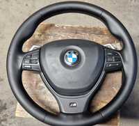 Volan Piele cu PADELE M.PACHET BMW F10 Coplect cu Airbag