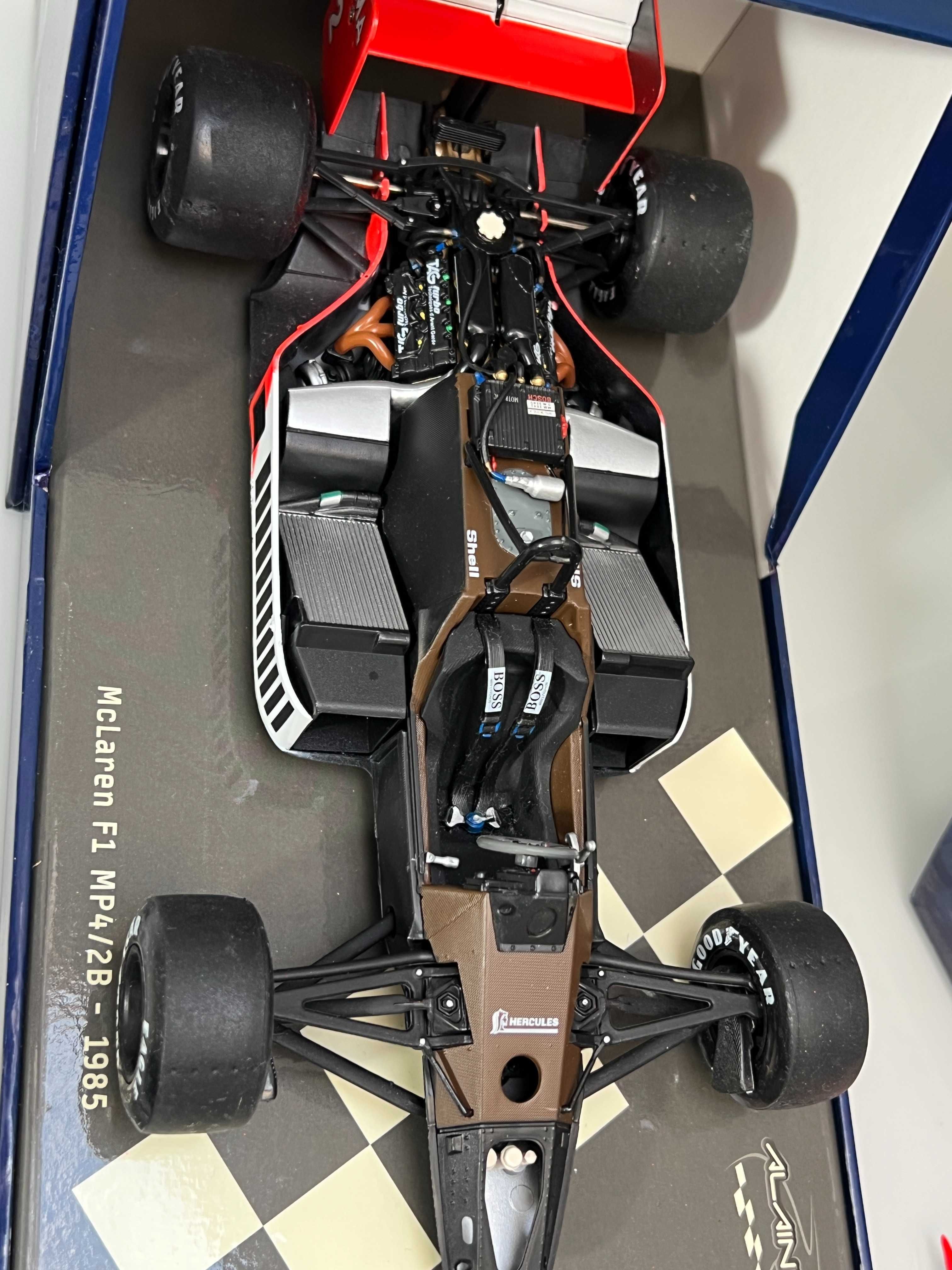 Macheta Auto 1/18 Solido Mclaren F1 MP4/2B 1985 Formula 1 Champion