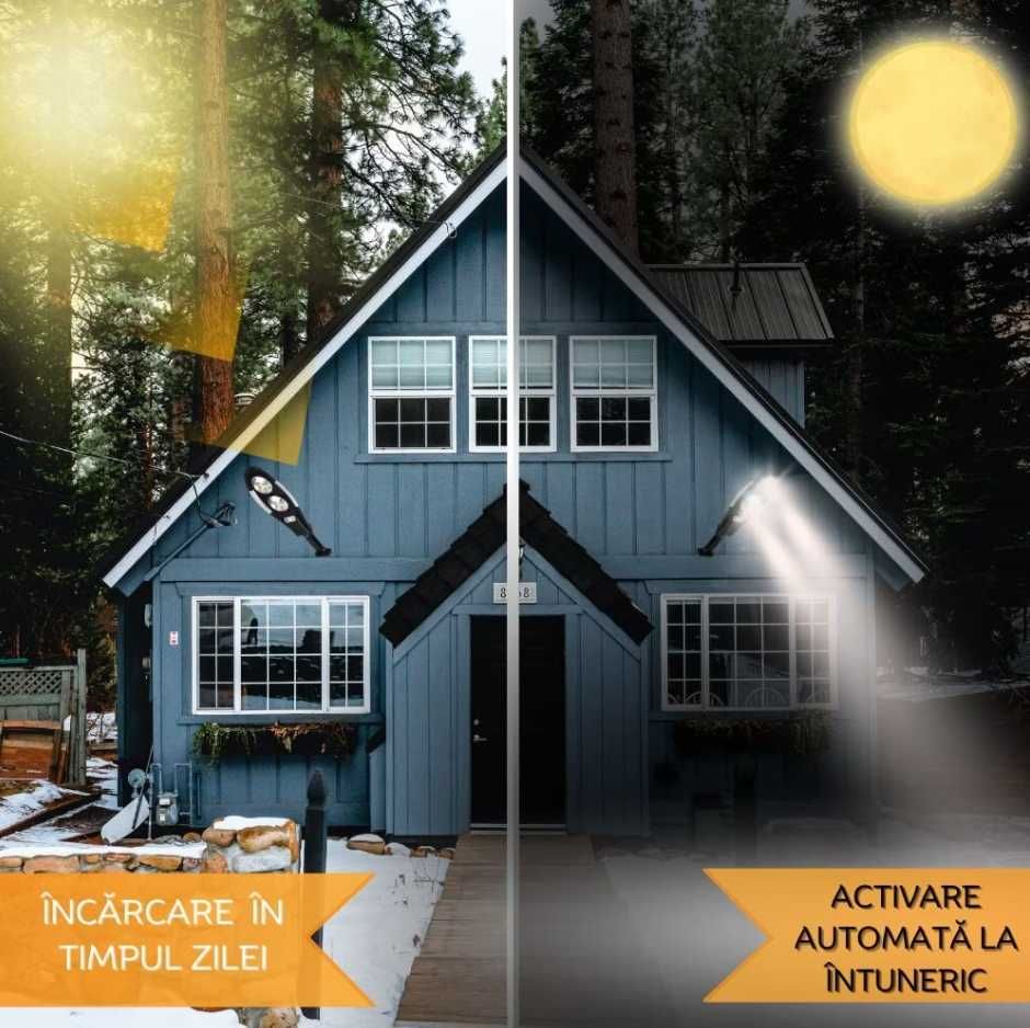 Lampa solara stradala LED cu telecomanda, Jortan®, 100W, IP65 2025