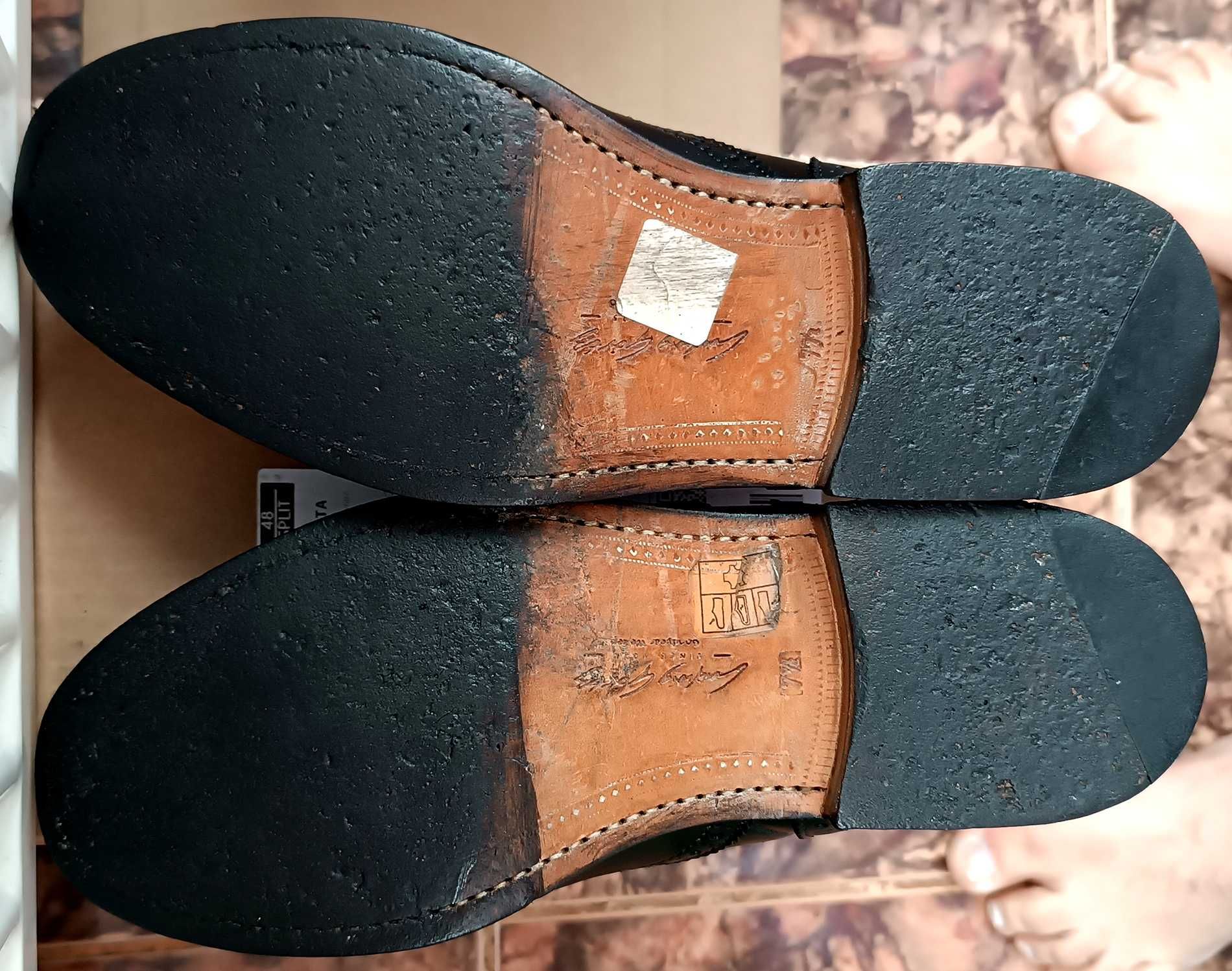 Pantofi din piele naturală integral ,,Ludwig Görtz,, mărimea 41