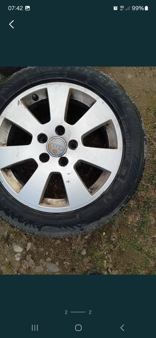 Jante aud vwi r16