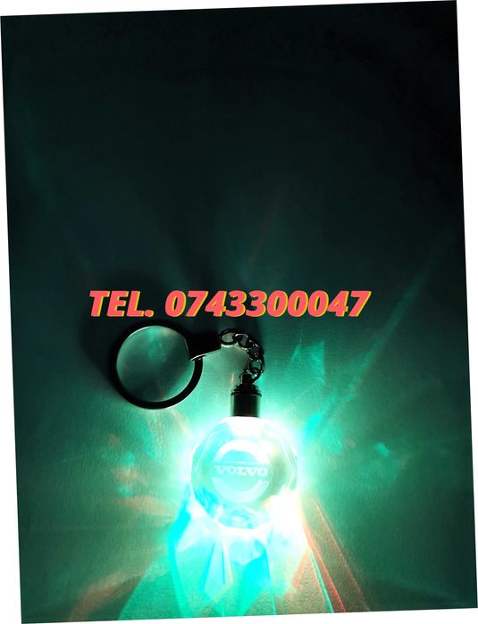 Oferta Breloc Sticla Led 6 Culori Volvo