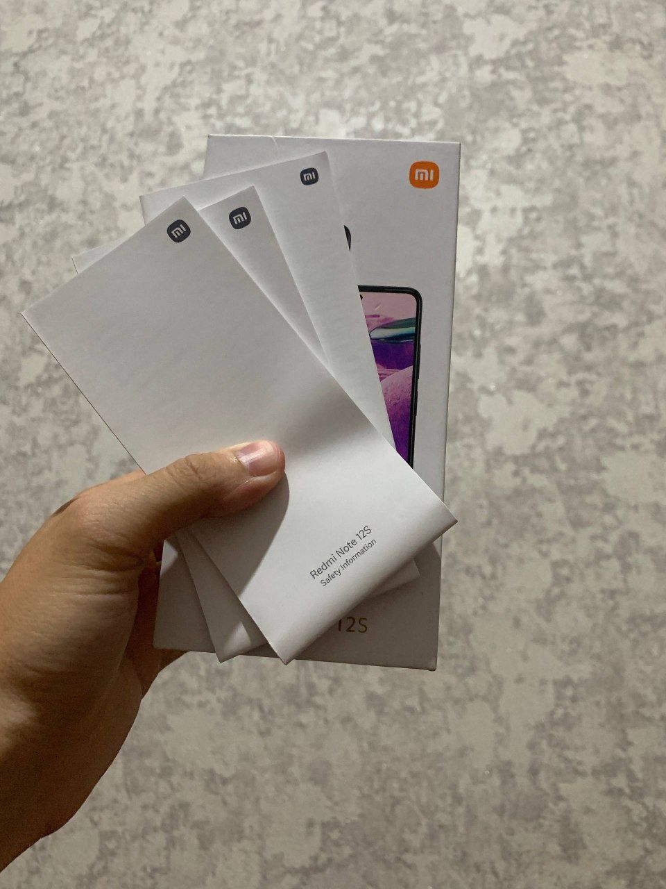 Xiomi redmi not 12 s blue