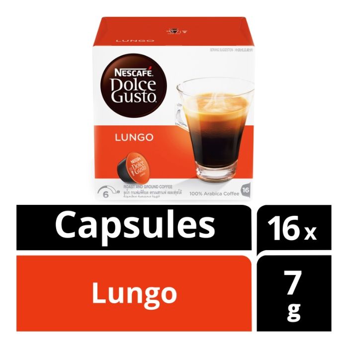 capsule nescafe dolce gusto latte macchiato lungo cortado