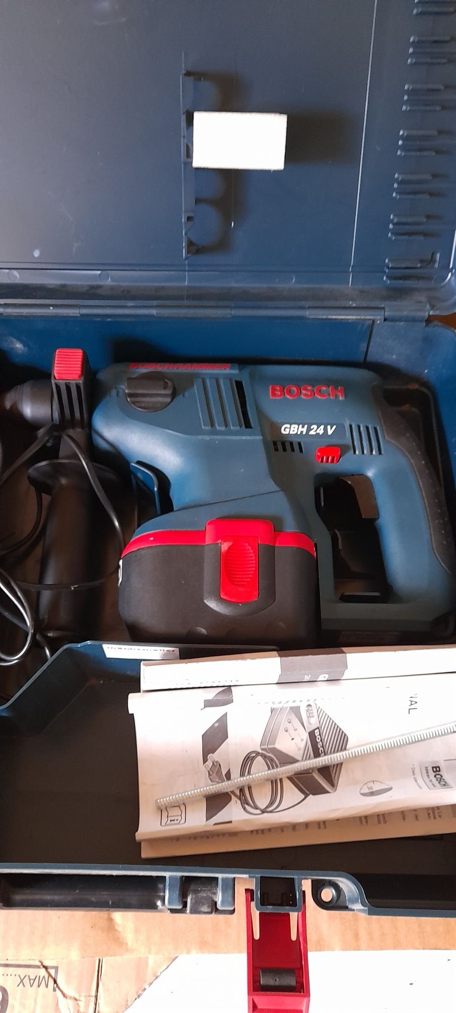"Bosch GBH 24V SDS+" Професионален акумулаторен перфоратор