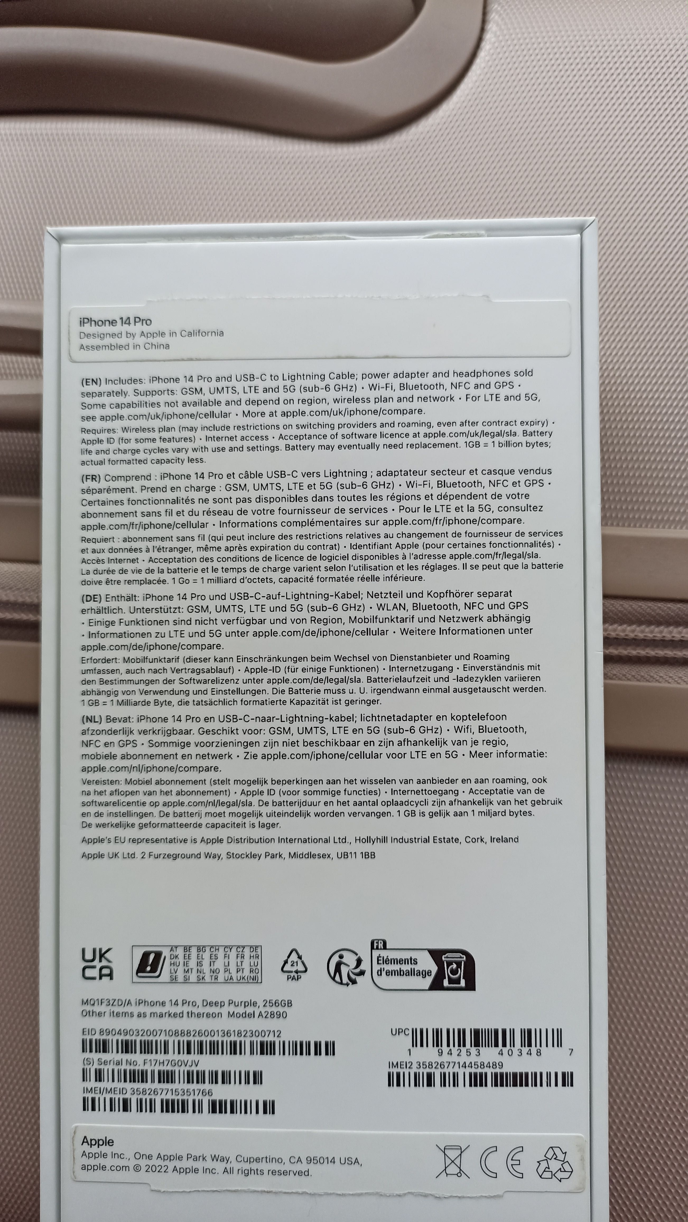 Iphone 14 pro НОВ!Прочети описанието!!