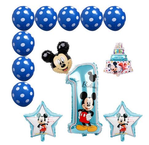 Балони за първи рожден ден с Мики или Мини маус
