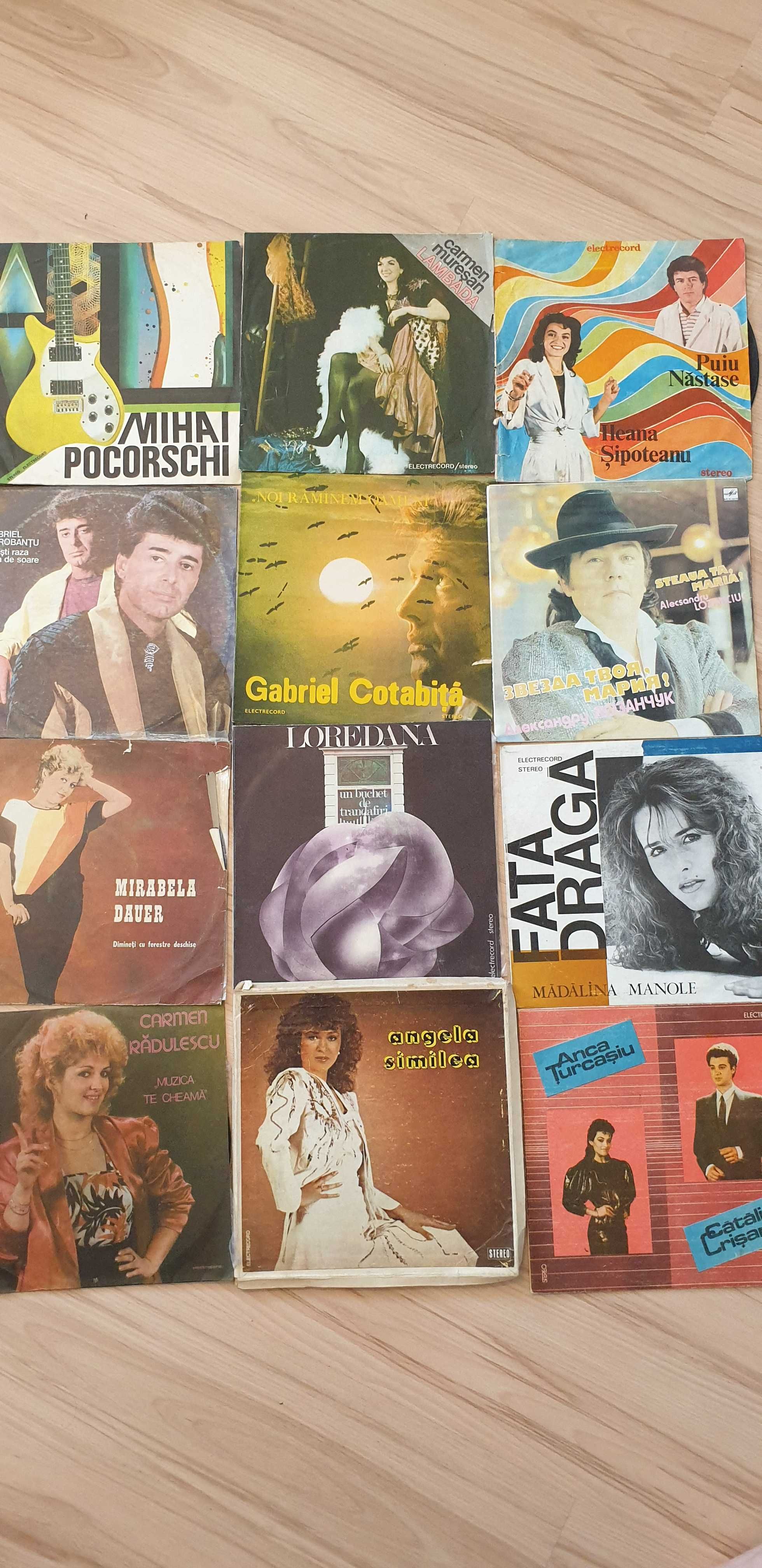 Colectie vinyl muzica veche, romaneasca si straina