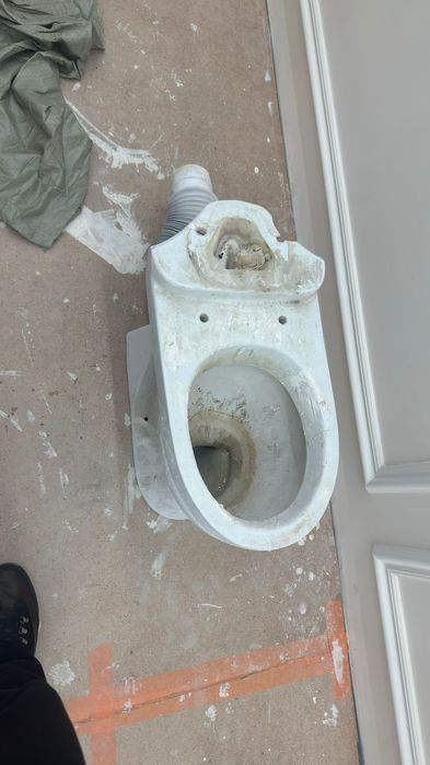 Унитаз строительный