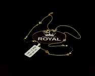 Bijuteria Royal lant din aur 14k 2.49 gr