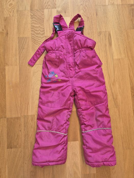 Pantaloni salopeta impermeabili ski fata marimea 80