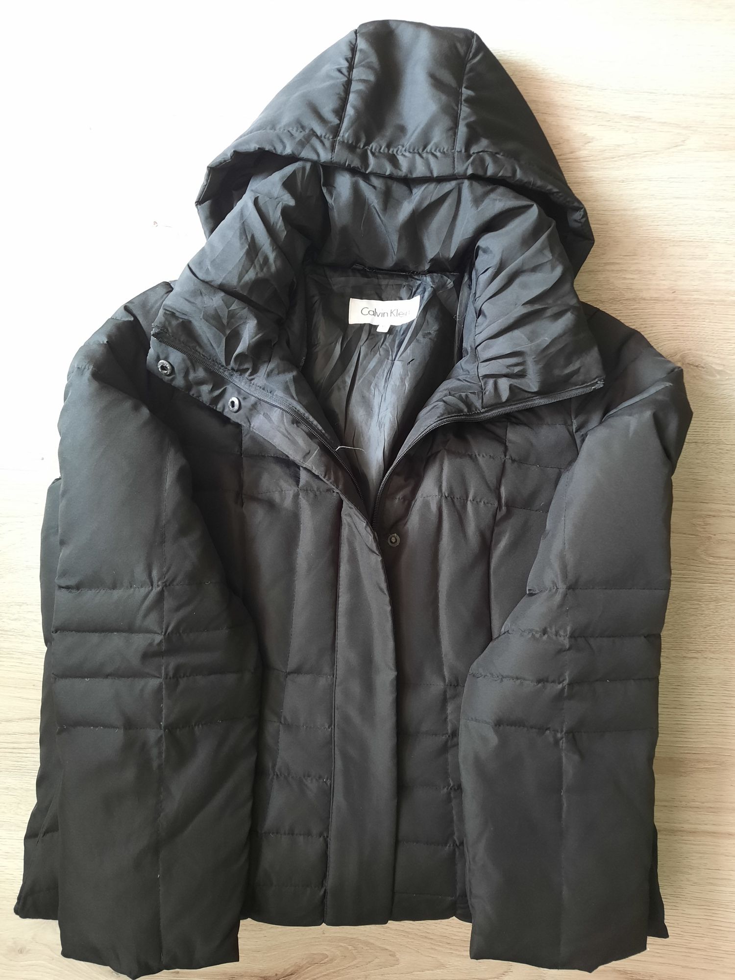 Дълго зимно яке с пух Calvin Klein