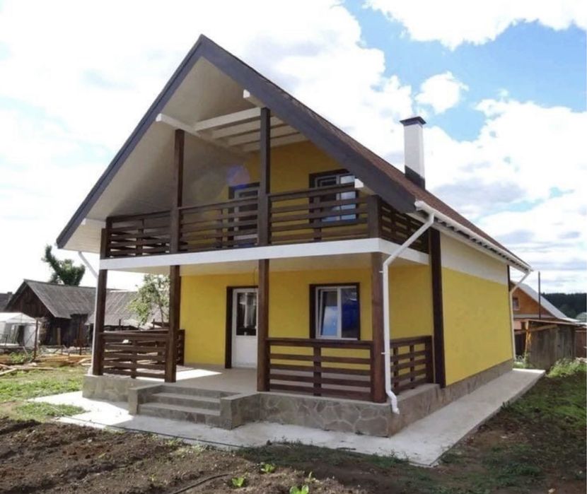 Cabane si Case din panouri sandwich de locuit