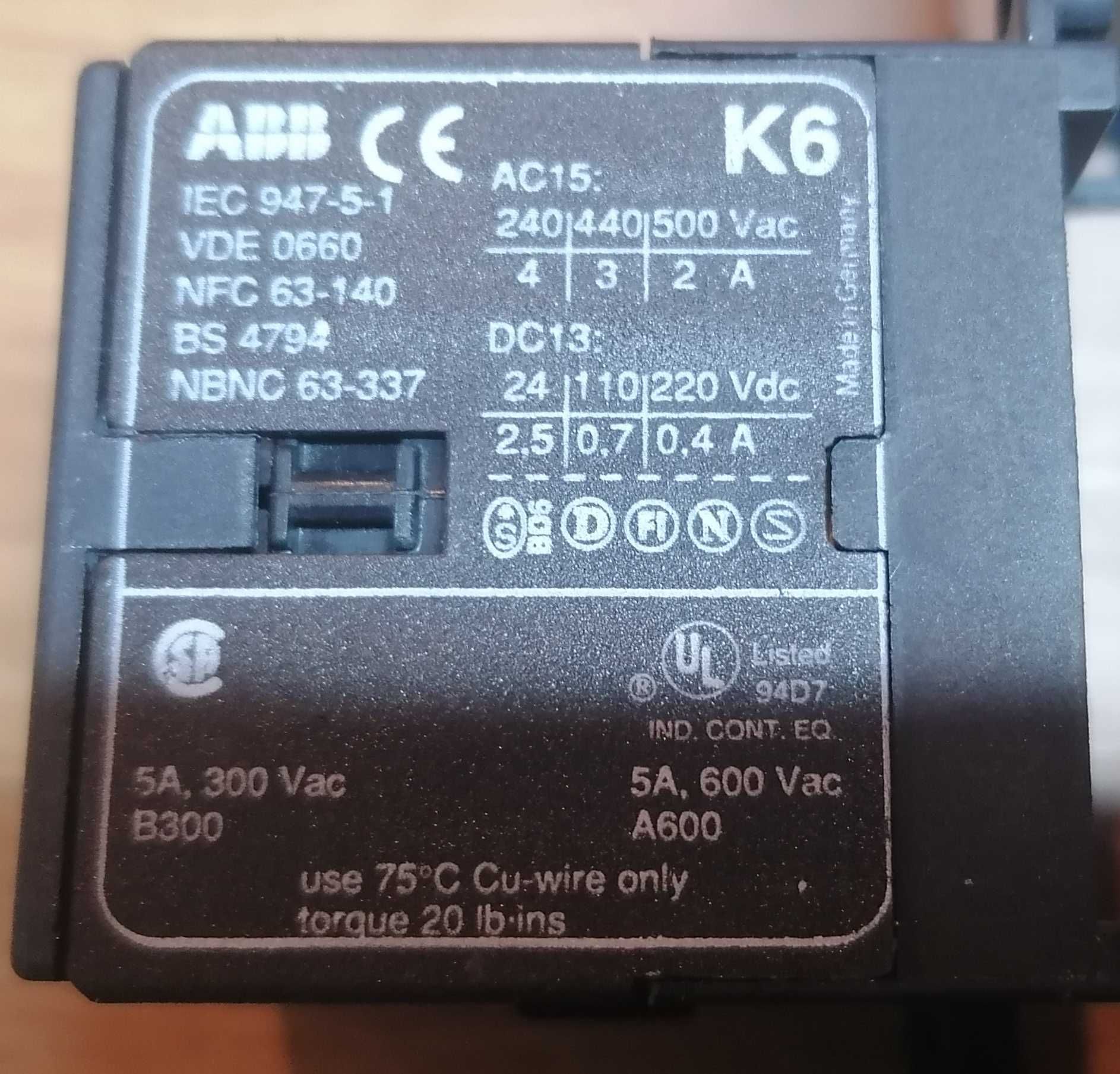 Sigurante ABB bipolare-tripolare, contactoare ABB
