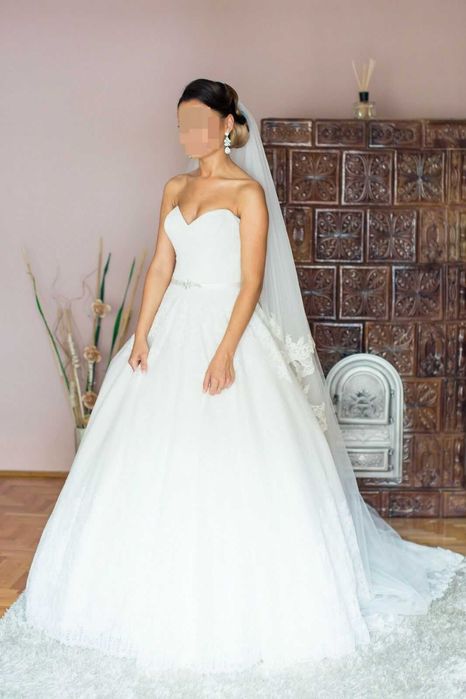 Rochie de mireasa Mori Lee Bridal 2674, Swarovski, Marime 36