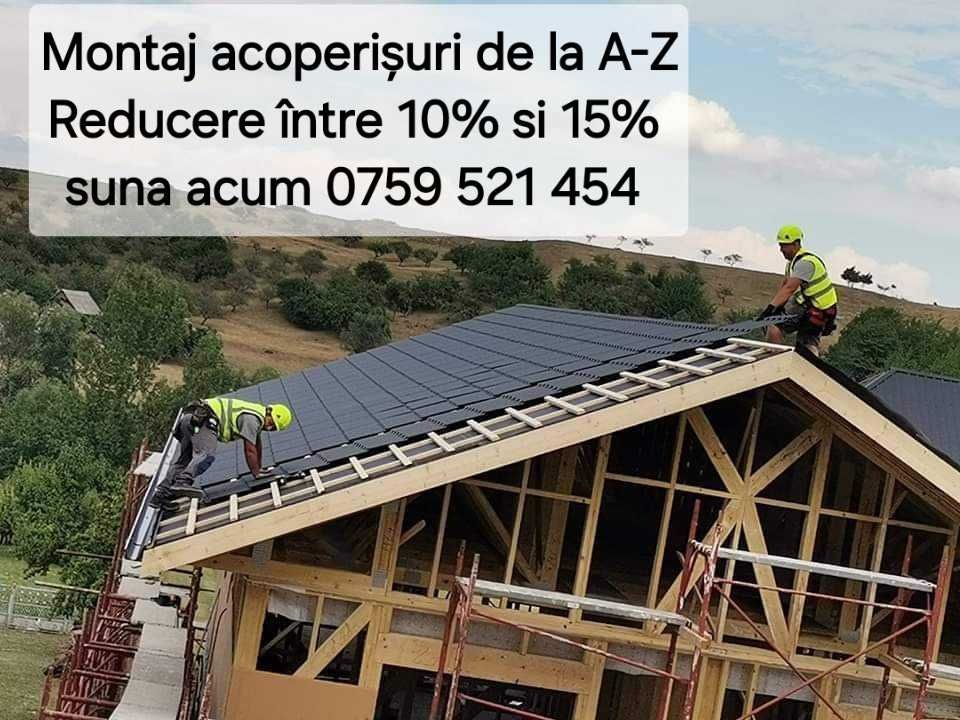 Acoperișuri Reparații Dulgheri Hidroizolații