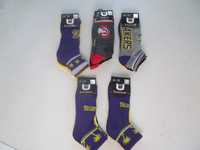 NBA Laker Hawks Blazers мъжки чорапи пакет от 3 чифта  от Сащ