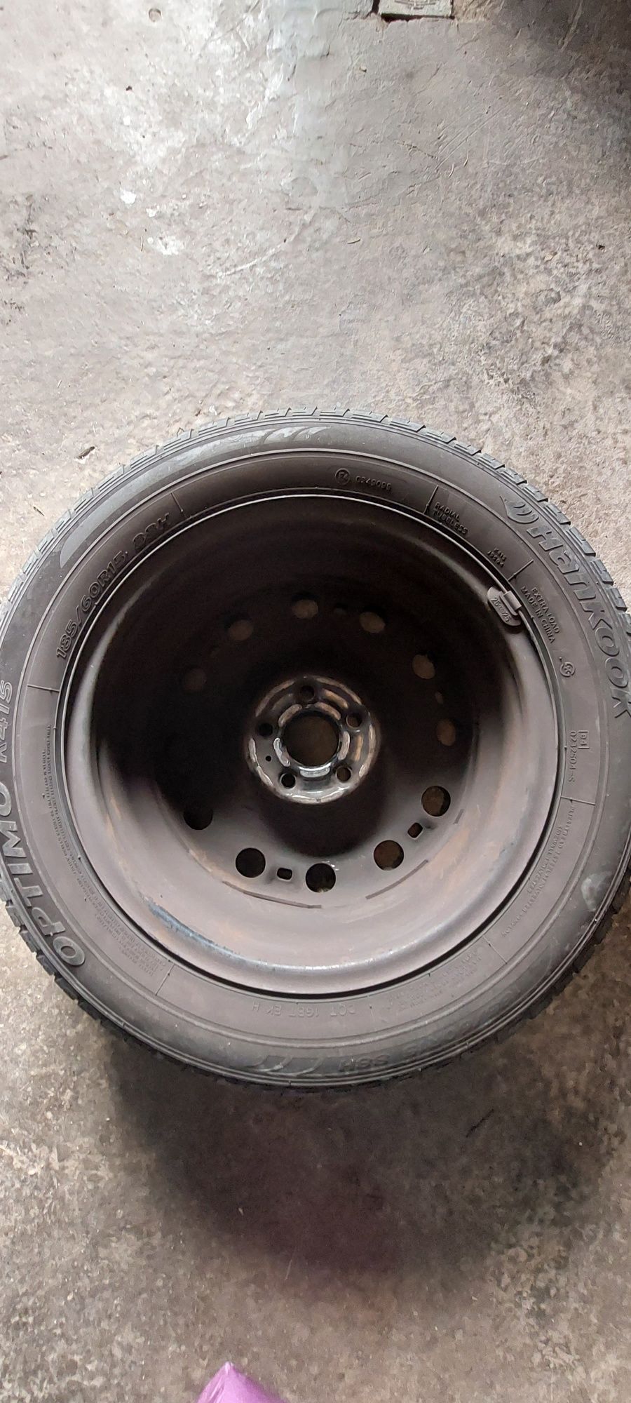 Jante polo 15 ,fabia 15 ,5×100 ,cu anvelope 185 60 15