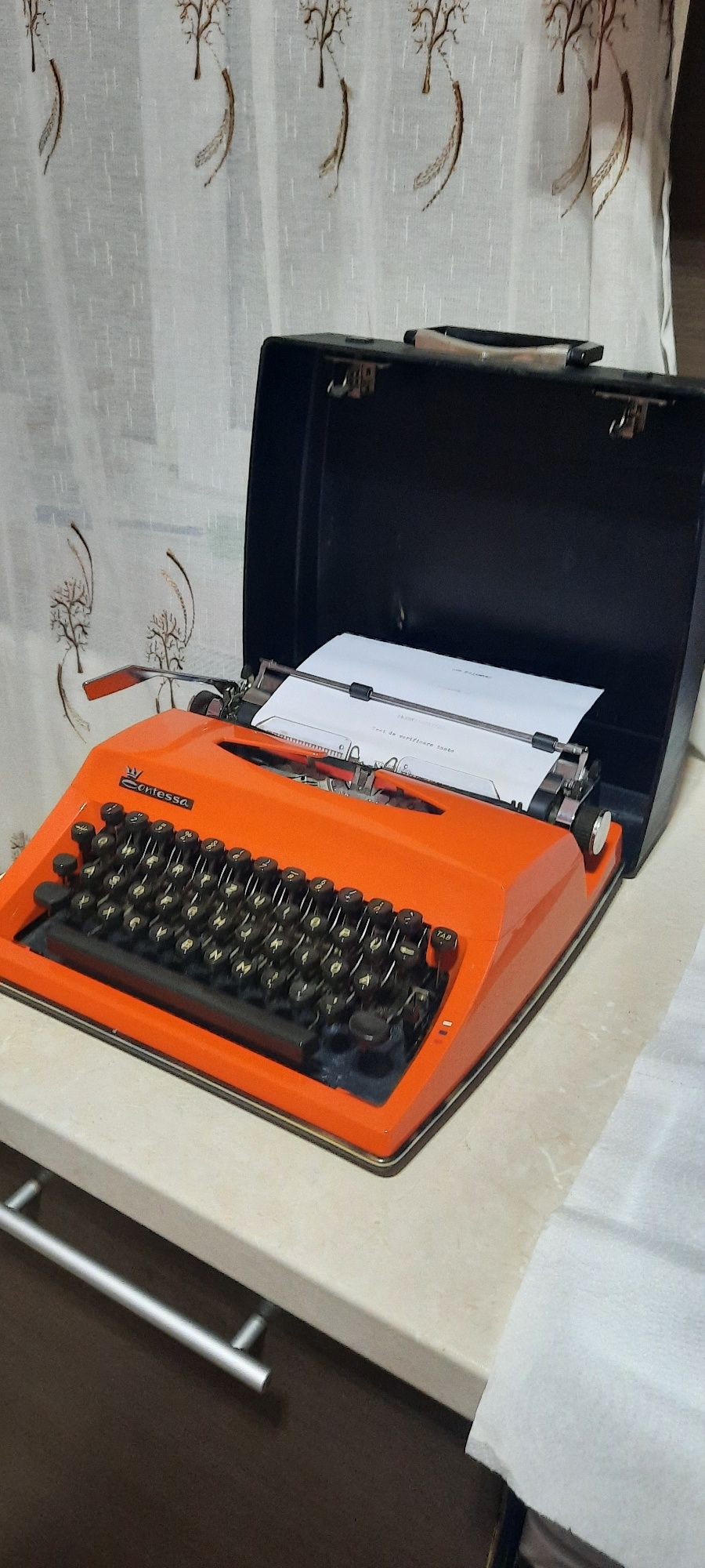 Mașină de scris Adler Contessa de luxe  impecabilă