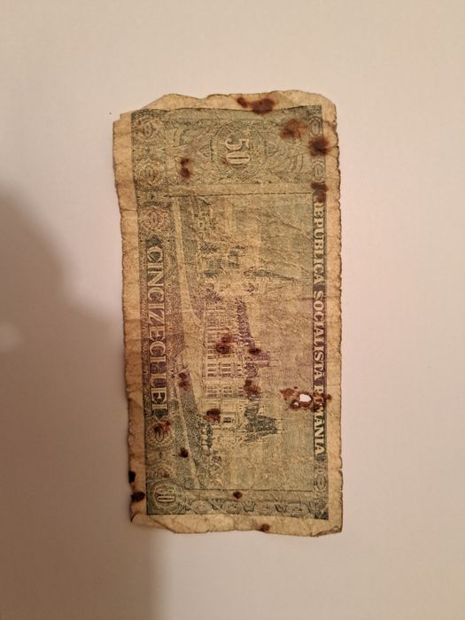 Bacnota de 10 lei , 50 lei, 100 lei din 1966