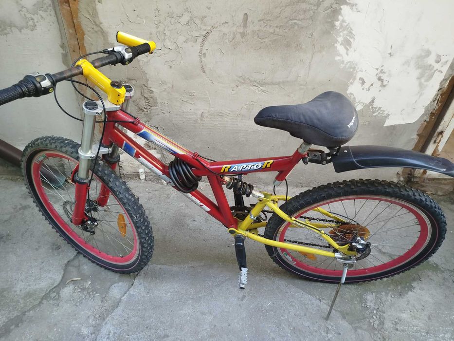 Bicicleta MTB full suspension Raptor First Bike Design