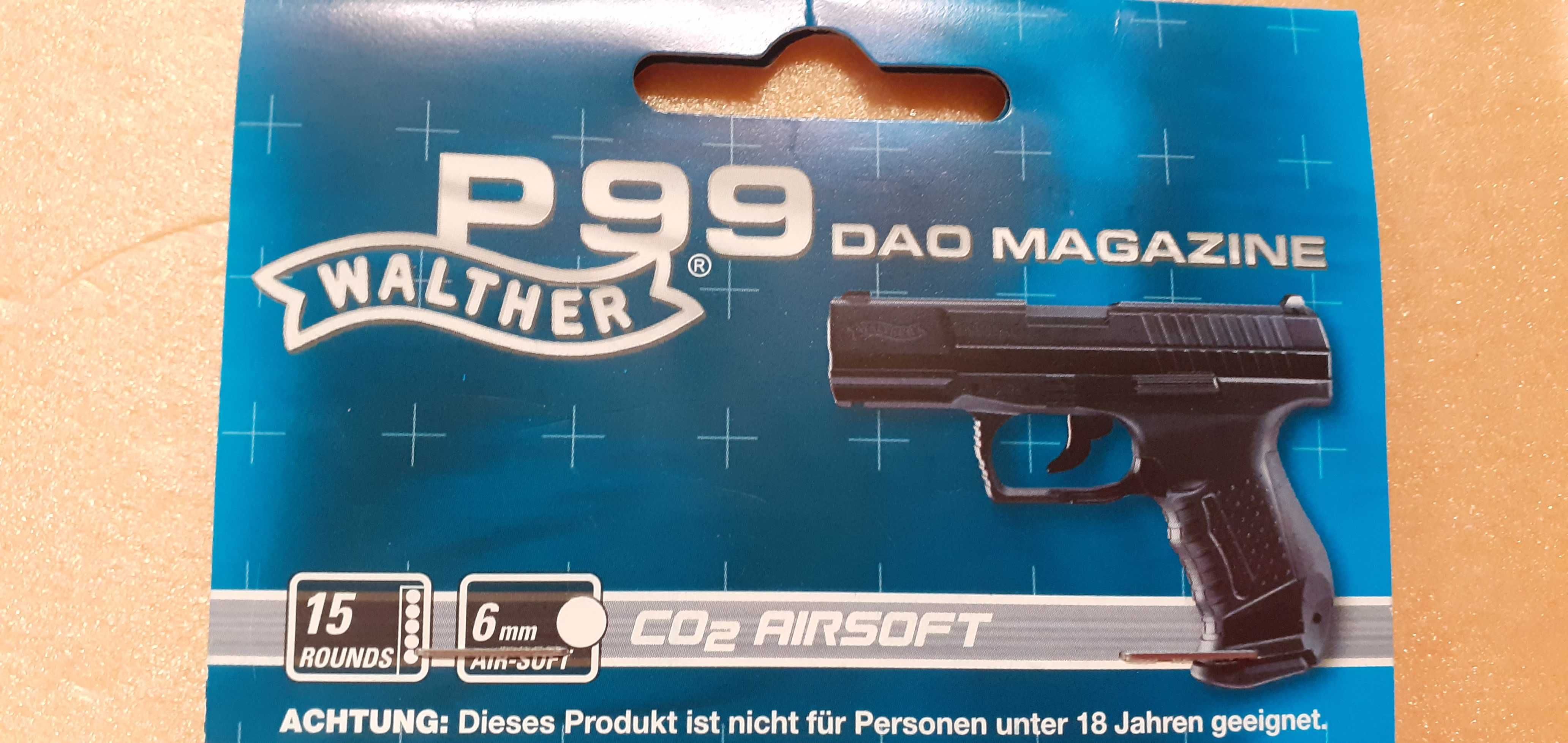 incarcator pt pistol 6 mm WALTHER P 99 DAO