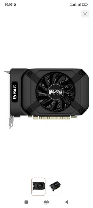 Видеокарта 1050ti