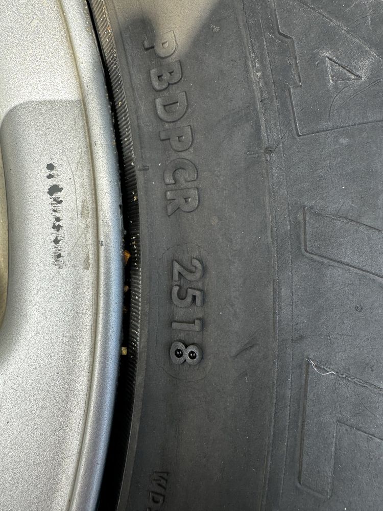 Джанти с гуми 18 land rover discovery 2 5x120