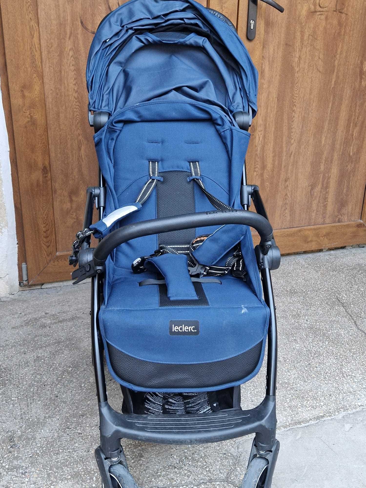 Carucior sport pliabil Magic Fold Plus, Blue, Leclerc