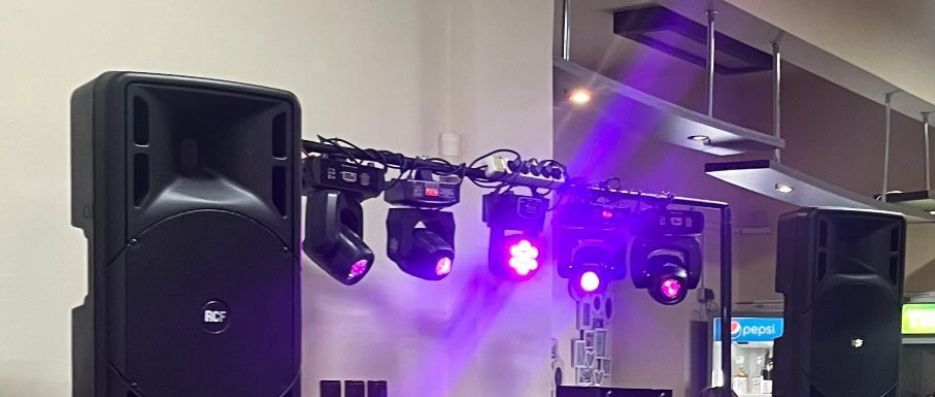 Set Moving Head lumini