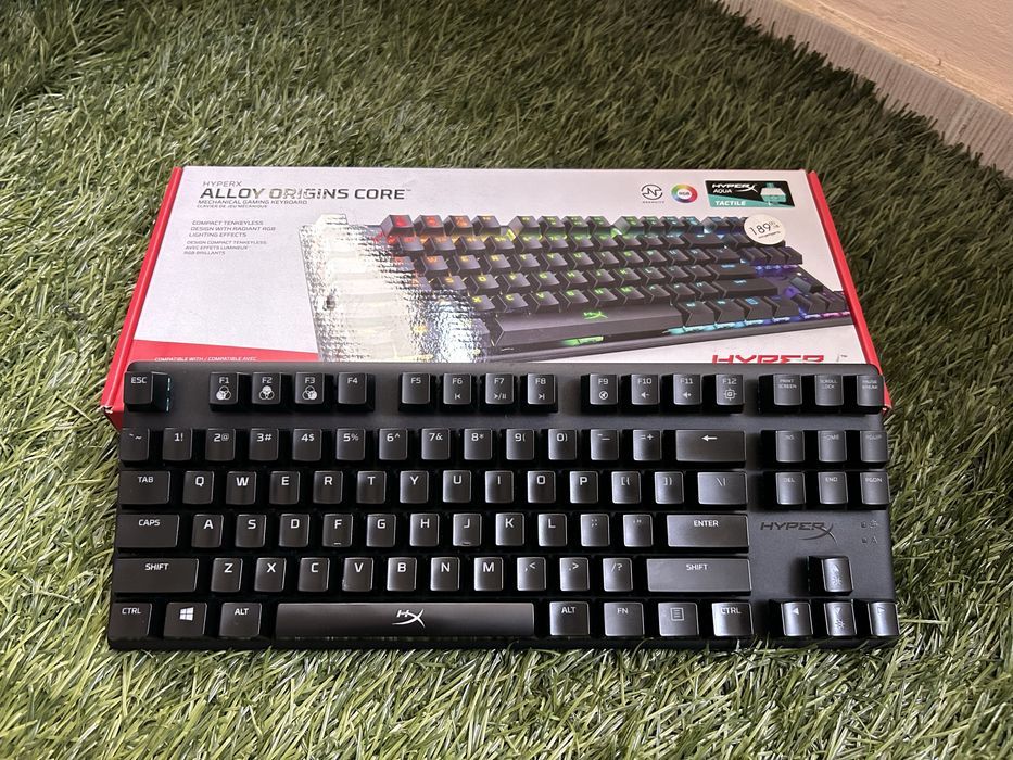 Механична клавиатура HyperX Alloy Origins Core Aqua Switch