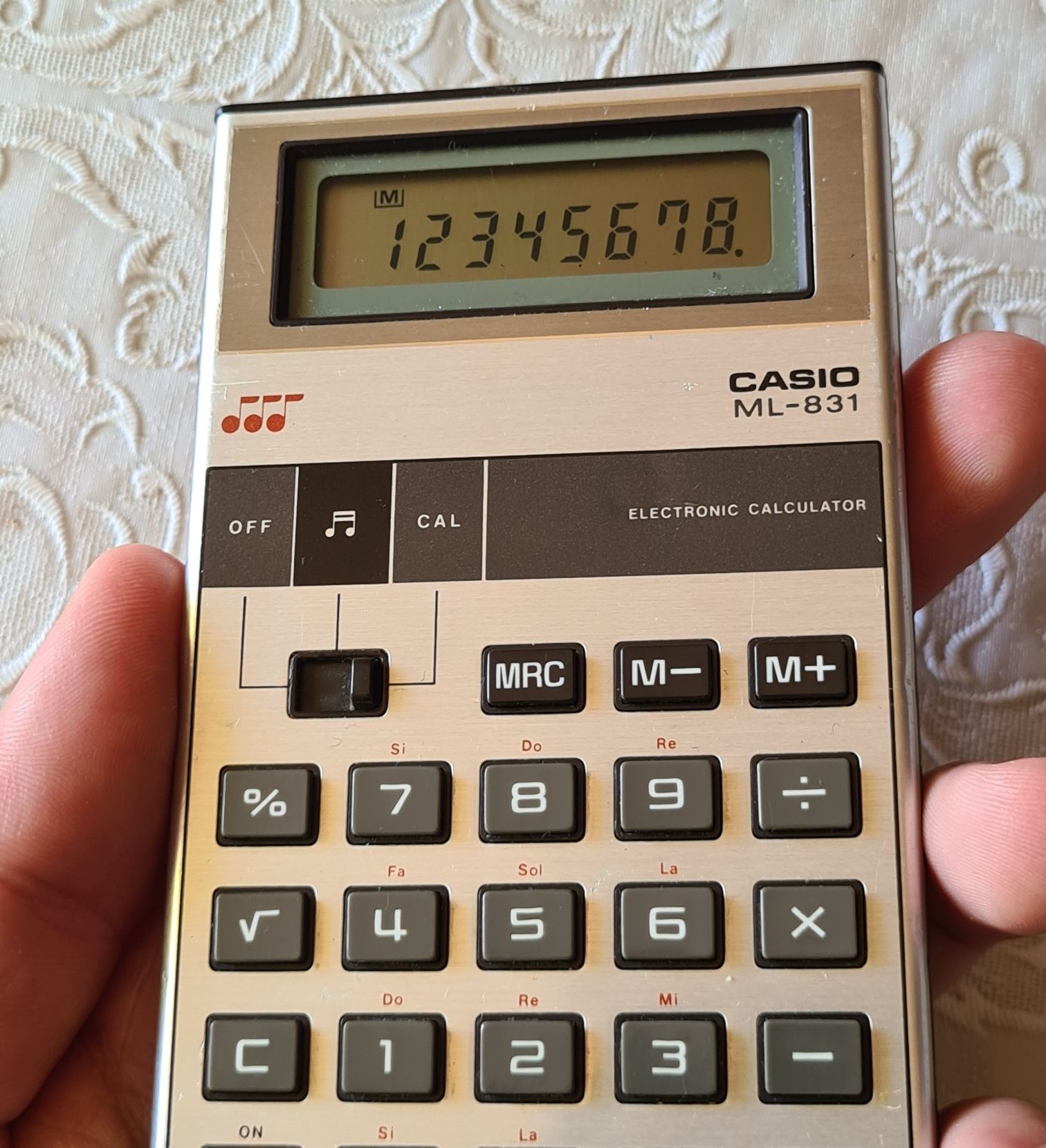 Calculator Casio Melody ML-831 Japan De Buzunar