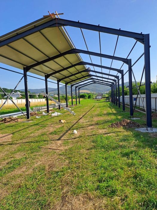 Vând hala metalica 15x25