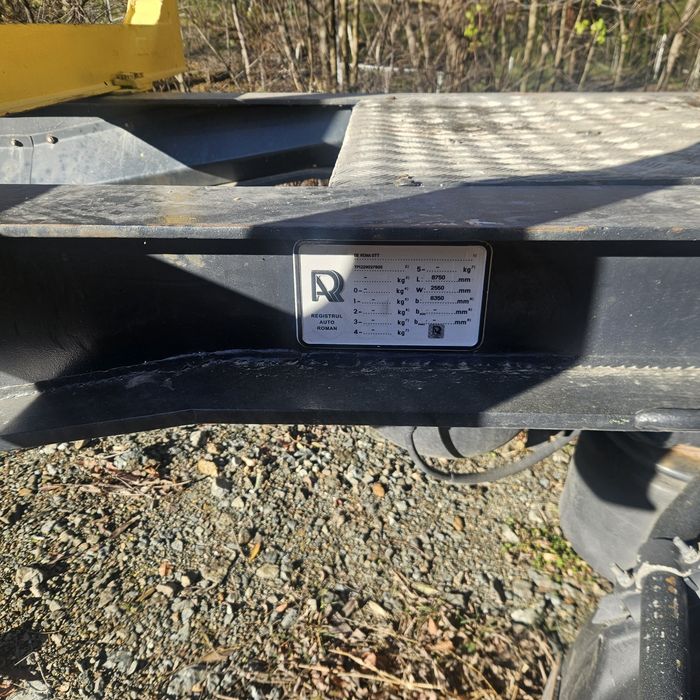 remorcă forestieră roconte