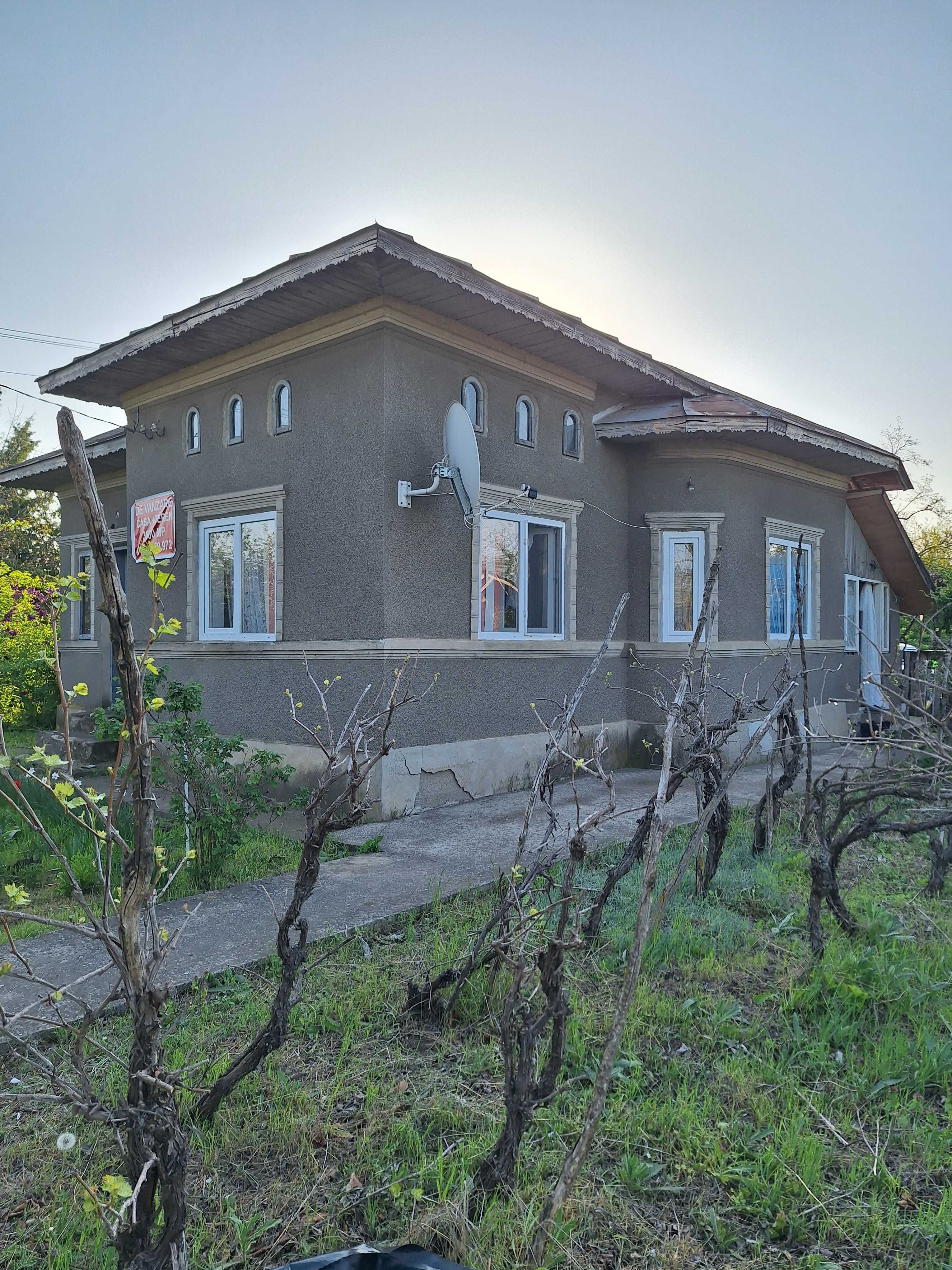 Casa cu teren, sat Zimbru, com.Ulmu, Calarasi