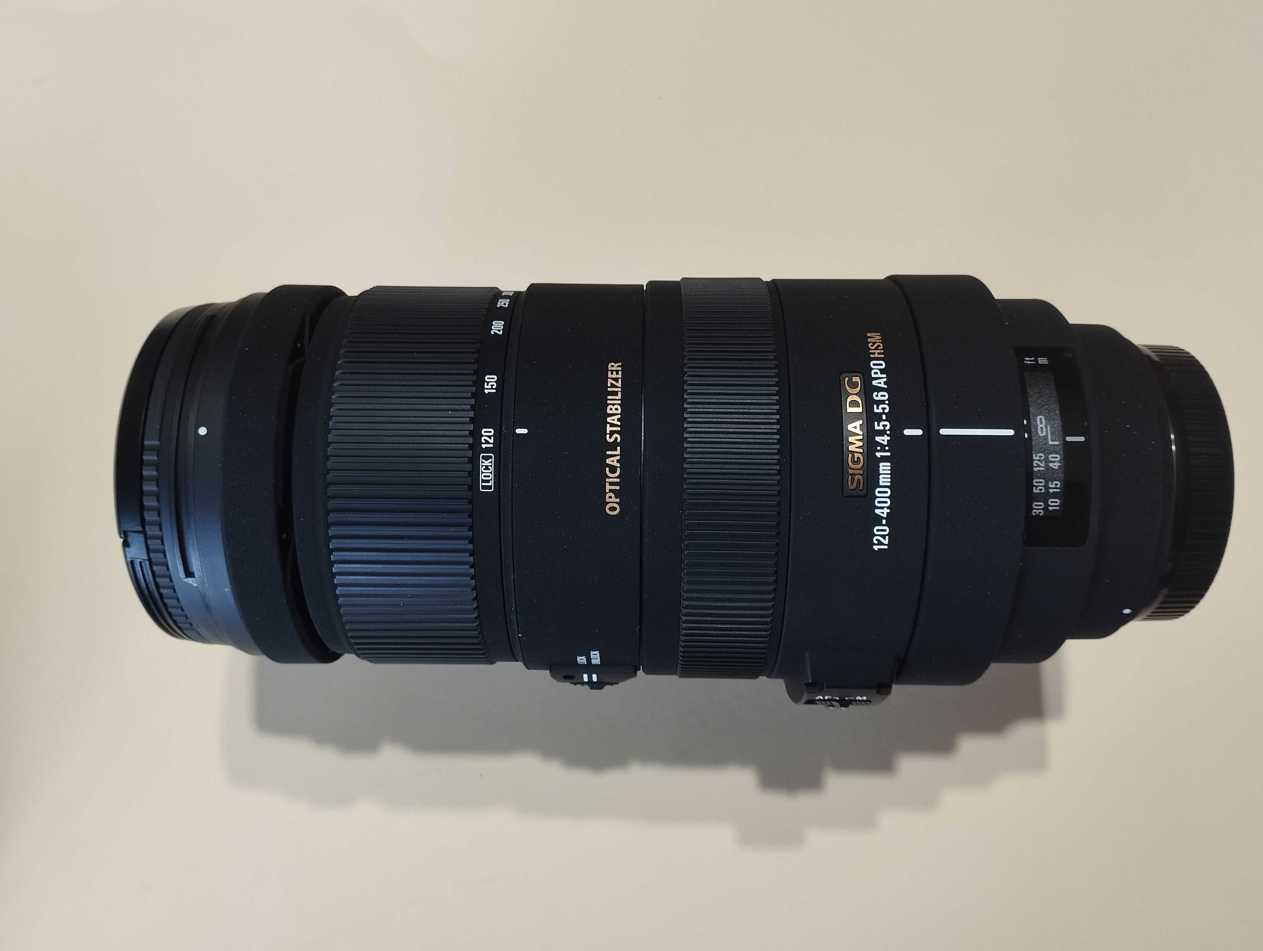 Sigma 120-400mm f/4.5-5.6 APO DG OS Canon EF mount