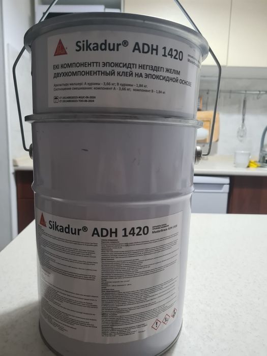 Двух компонентный эпоксидный клей Master Brase