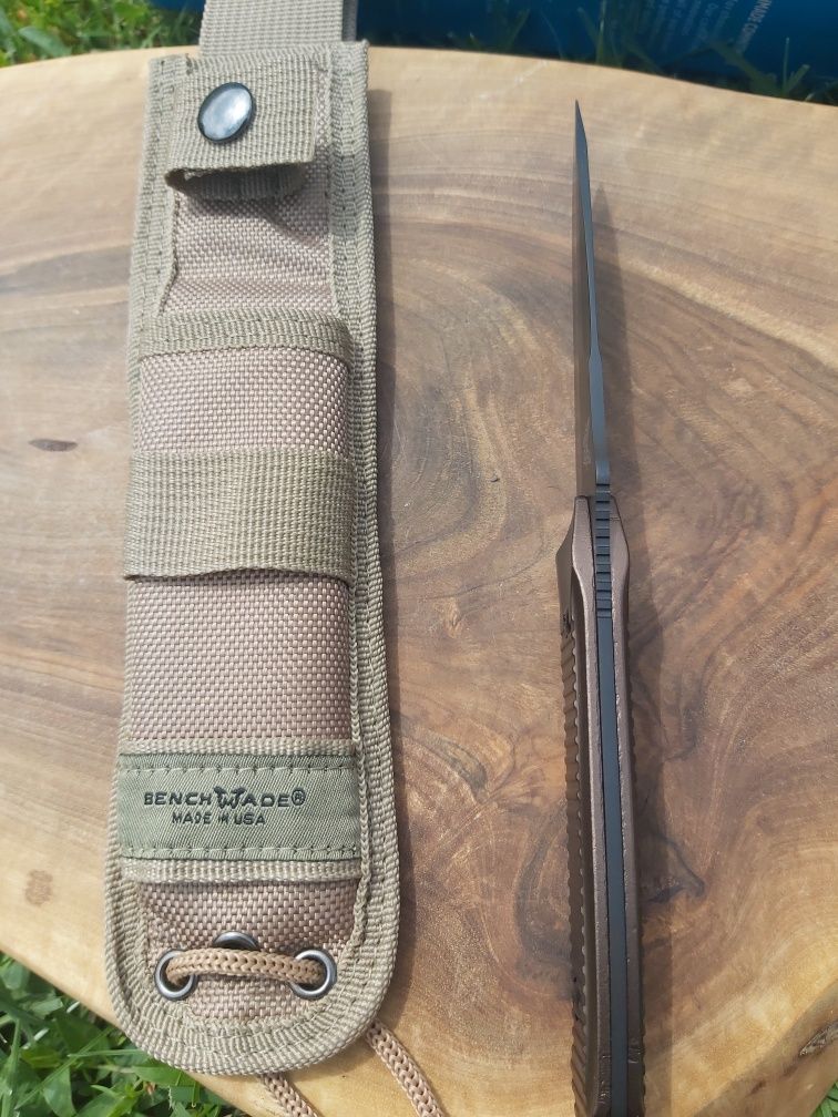 Тактически нож Benchmade Nimravus 140BKSN с текстилна кания,два цвята