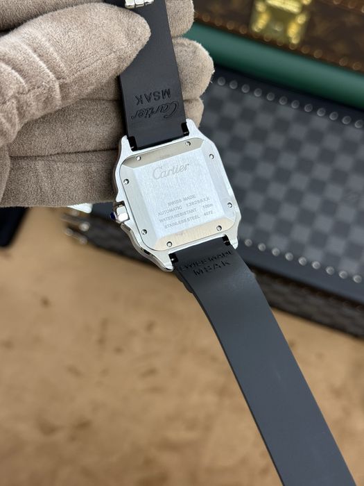Cartier Santos Rubber