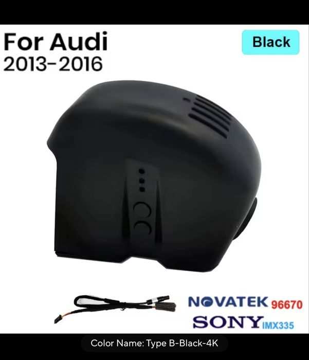 Camera de bord 4K dedicata Audi