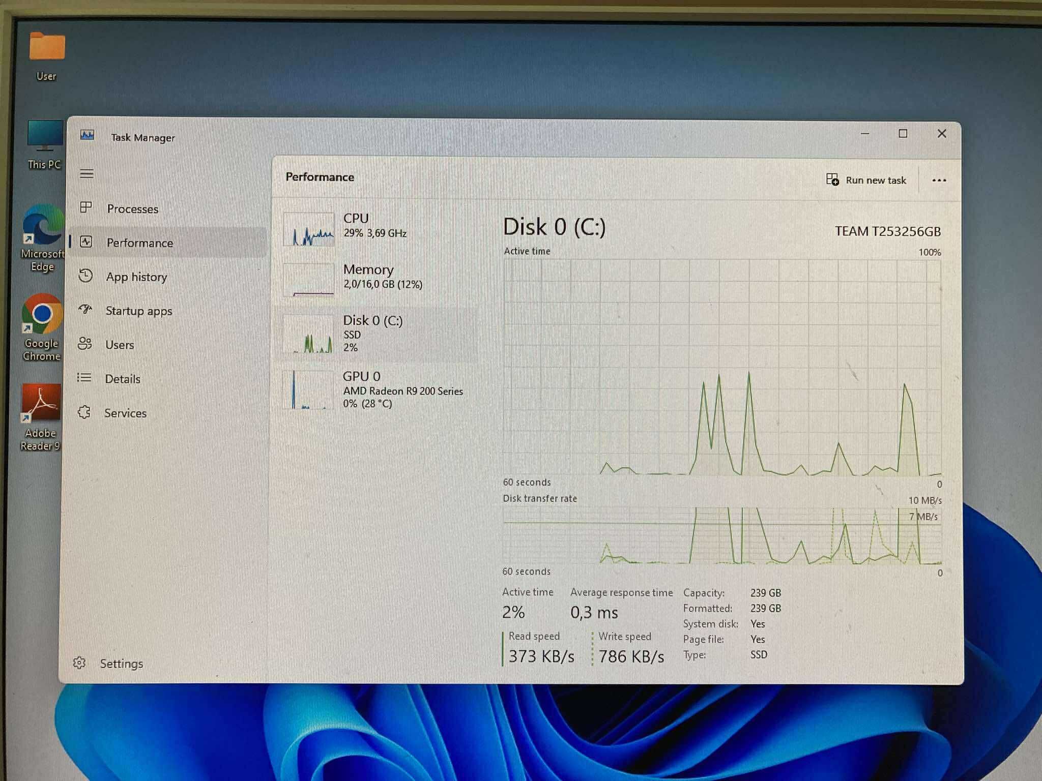 Геймърски компютър INTEL CORE I5, AMD RADEON R9 290, 16GB, SSD, Win 11