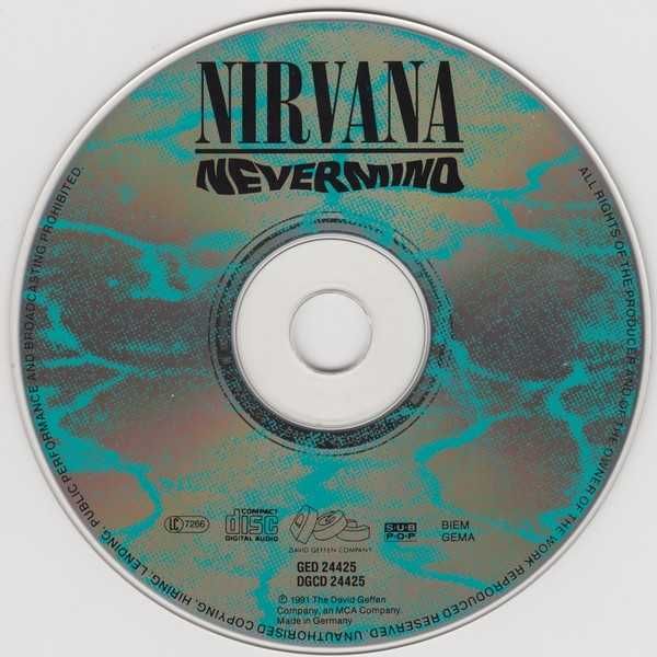 CD Nirvana - Nevermind 1991