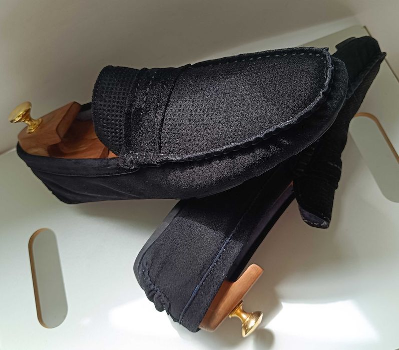 Pantofi loafer 42.5 43 mocasini drive slip on Steve Madden piele moale