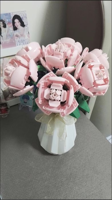 Лего-конструктор цветы