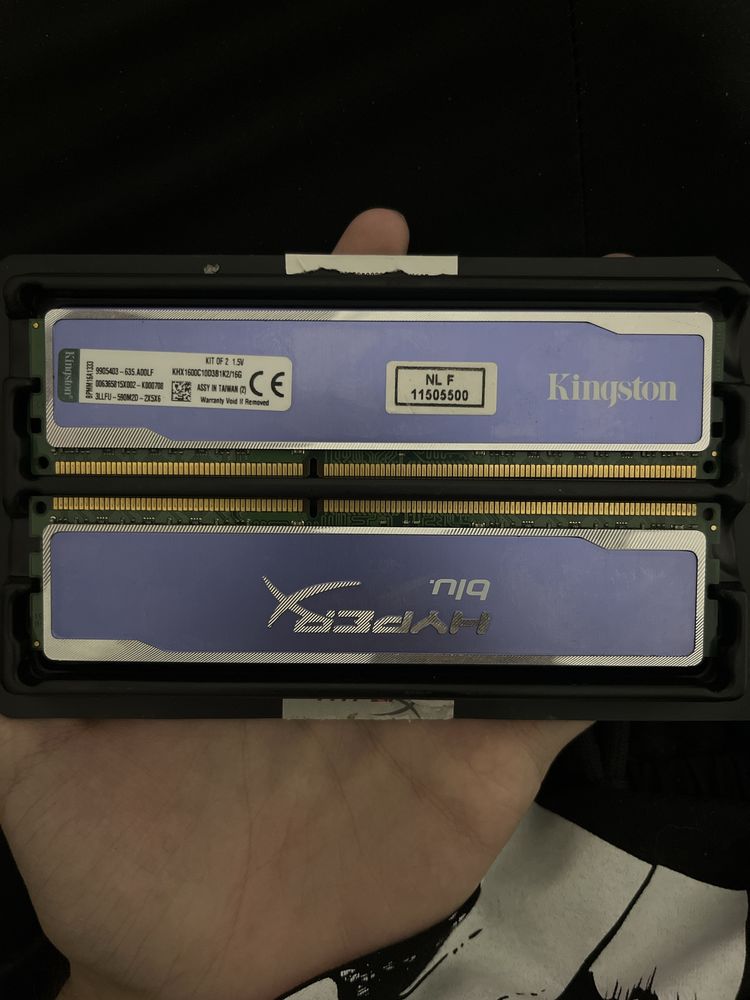 Оперативная память HyperX blu. 16gb. DDR3