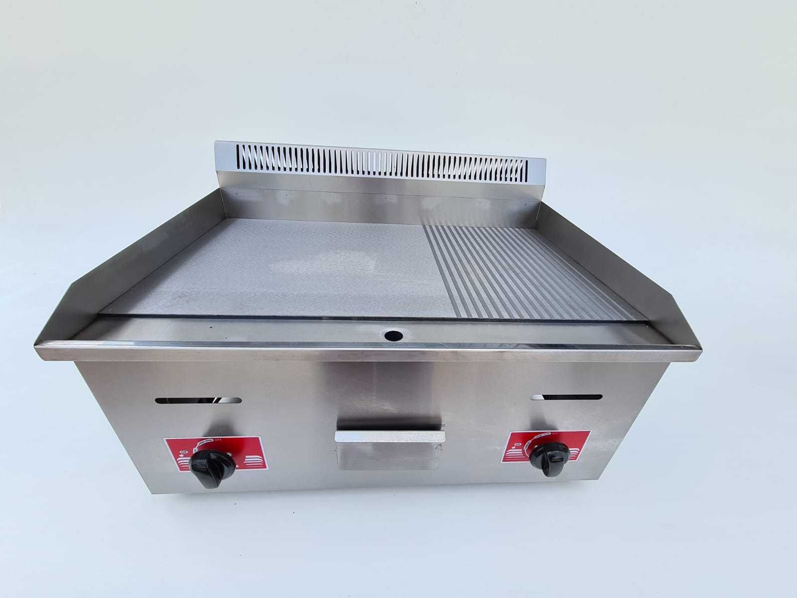 Plita de gatit grill pe gaz neted / striat 730x420mm TRANSPORT GRATUIT