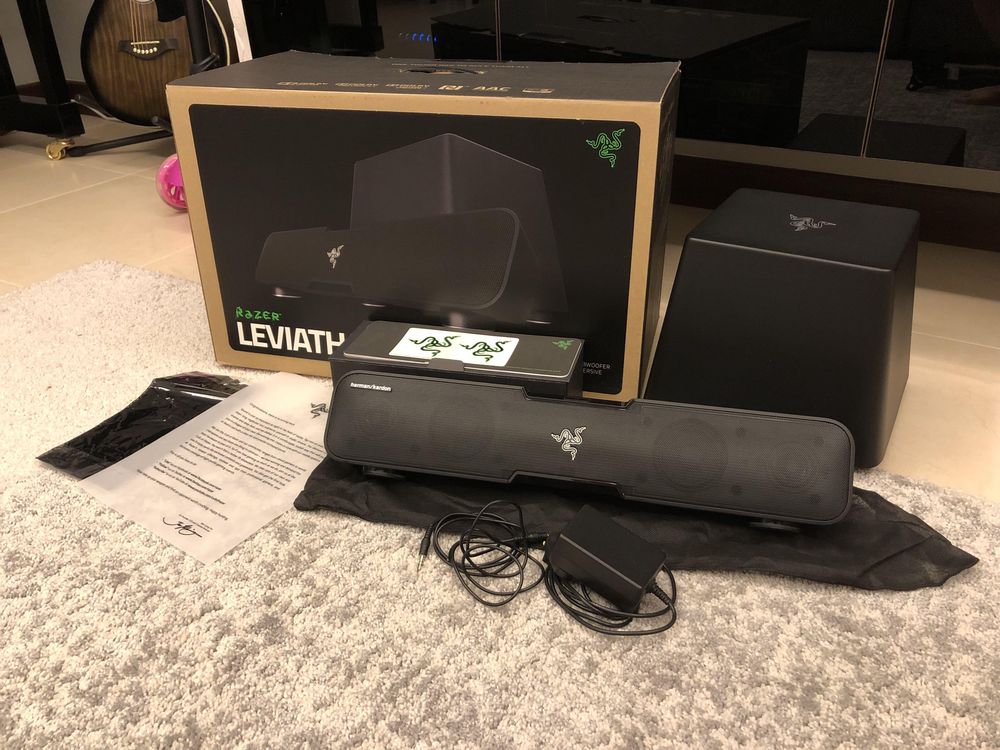 Razer Leviathan 5.1 soundbar - чисто нов